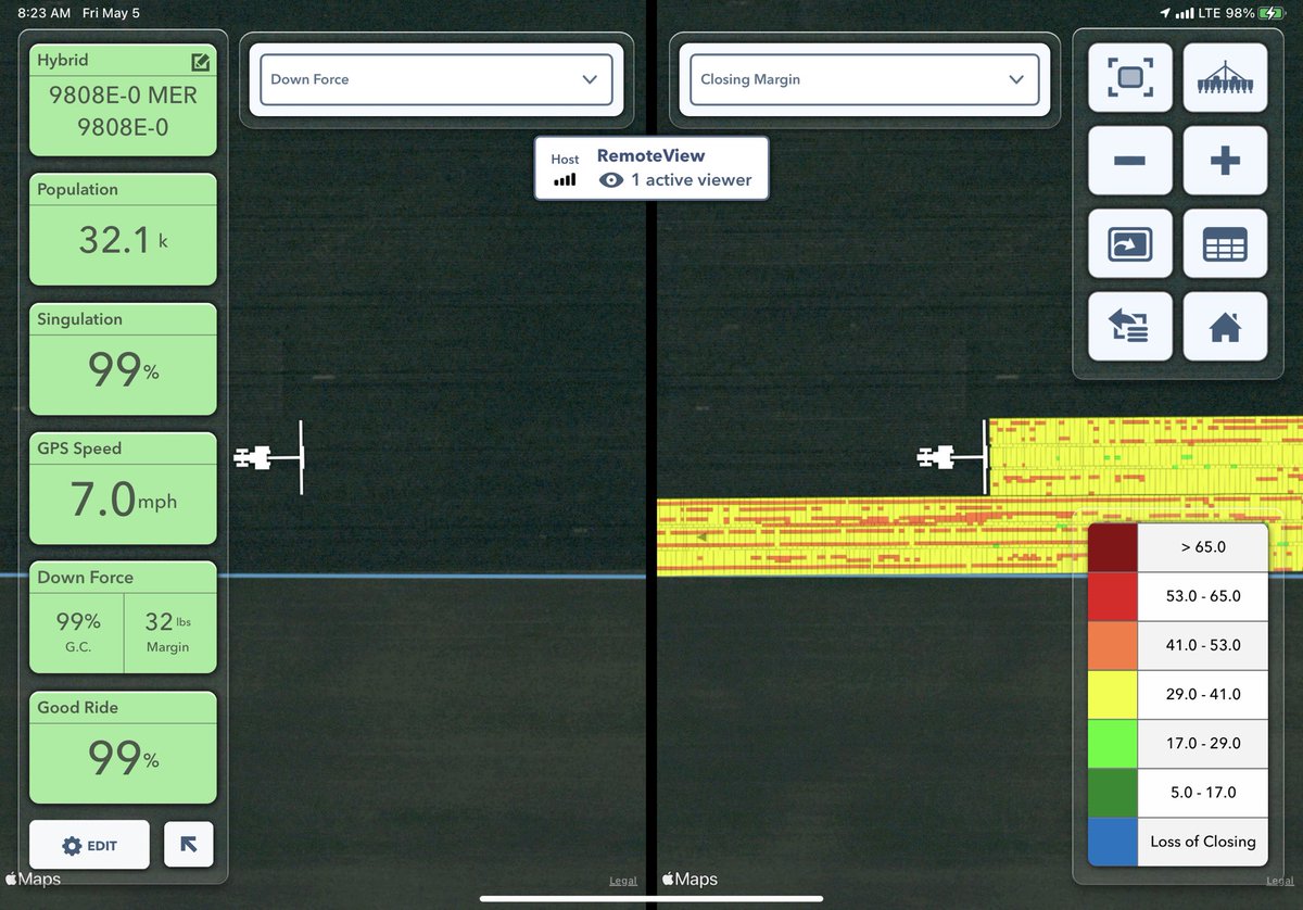 ⁦<a href="/fieldviewhelp/">FieldView Support</a>⁩ how do I keep the left side of split screen working on the Cab app?  It stops painting every time I lift up or even mid pass.  I’m on 12.1.0