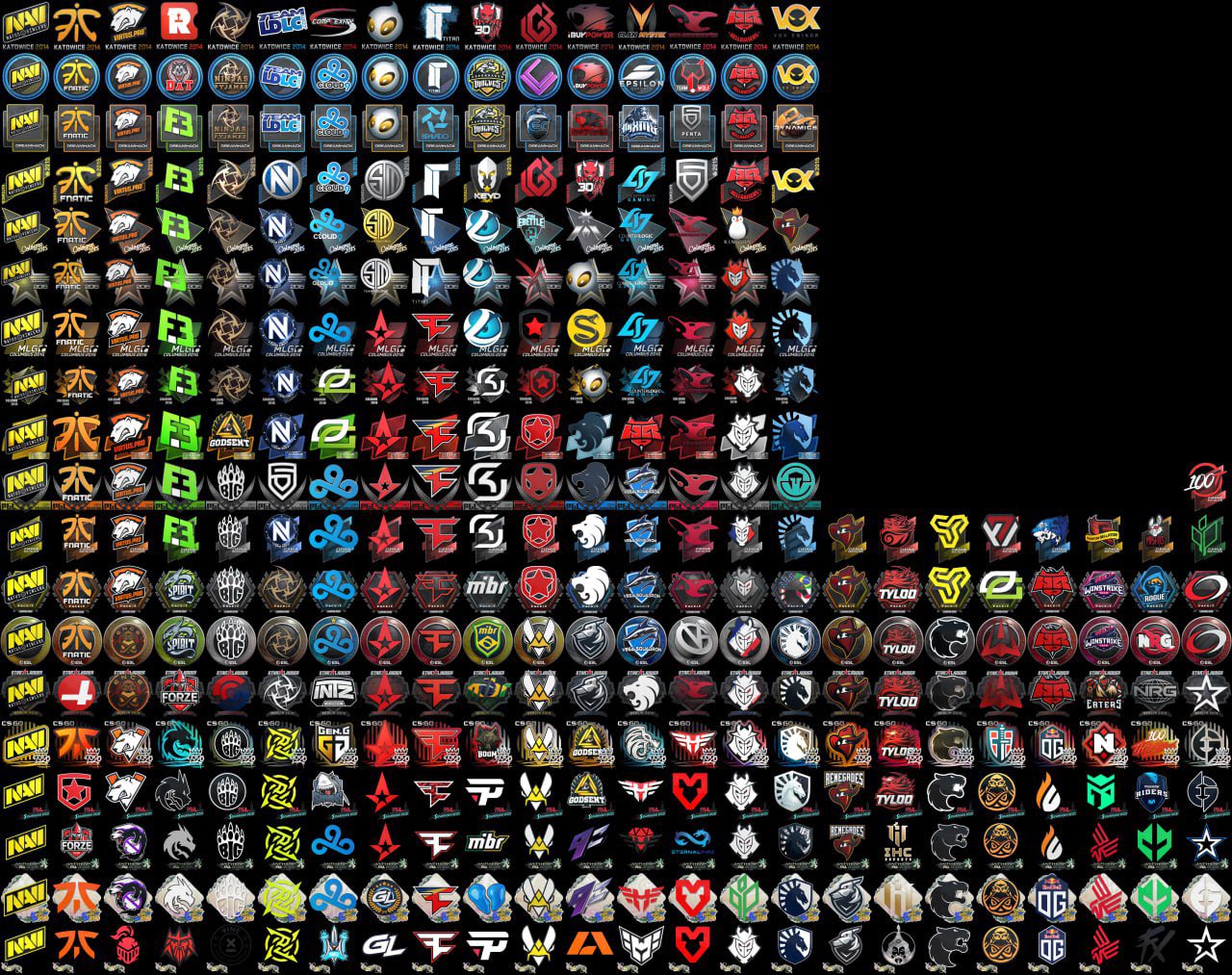 WAXPEER on X: “THE COMPLETE HISTORY OF THE CS:GO MAJOR STICKERS 