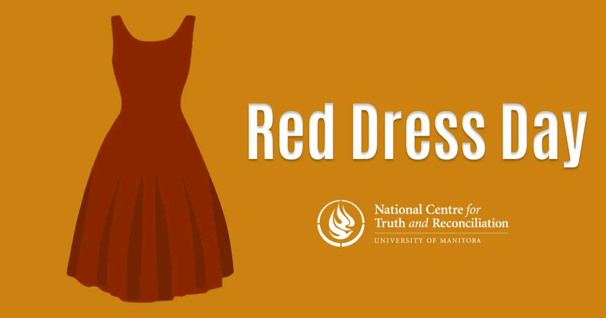 We honour and remember all Missing and Murdered Indigenous Women, Girls and 2SLBGTQI+ People. Today, and always. #RedDressDay #MMIWG