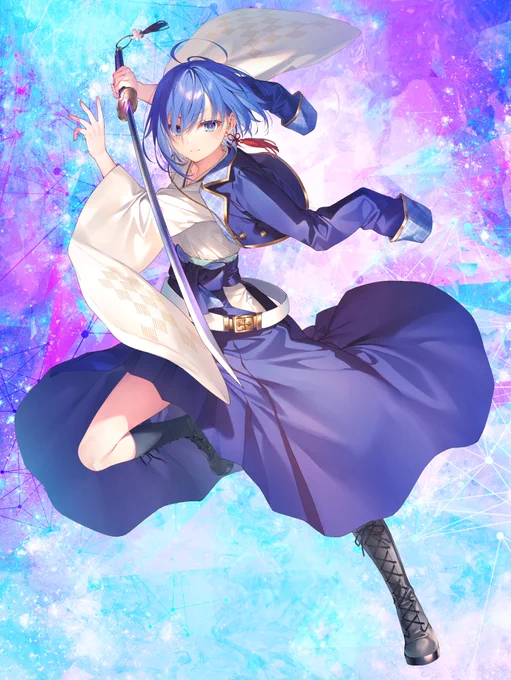 ふっ、今宵の<雷切丸>はひと味違うよっ--  #聖剣学院の魔剣使い #せまつか