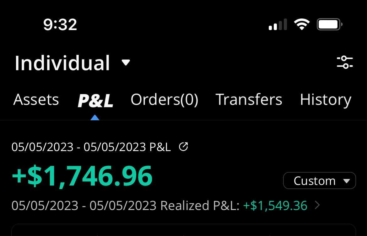SapTap69's tweet photo. Credit spread on $AAPL worked out rather perfect. Sold 1 minute into market open for great profit to end the week. 🎯🎯🎯 https://t.co/djyGo7fDsx