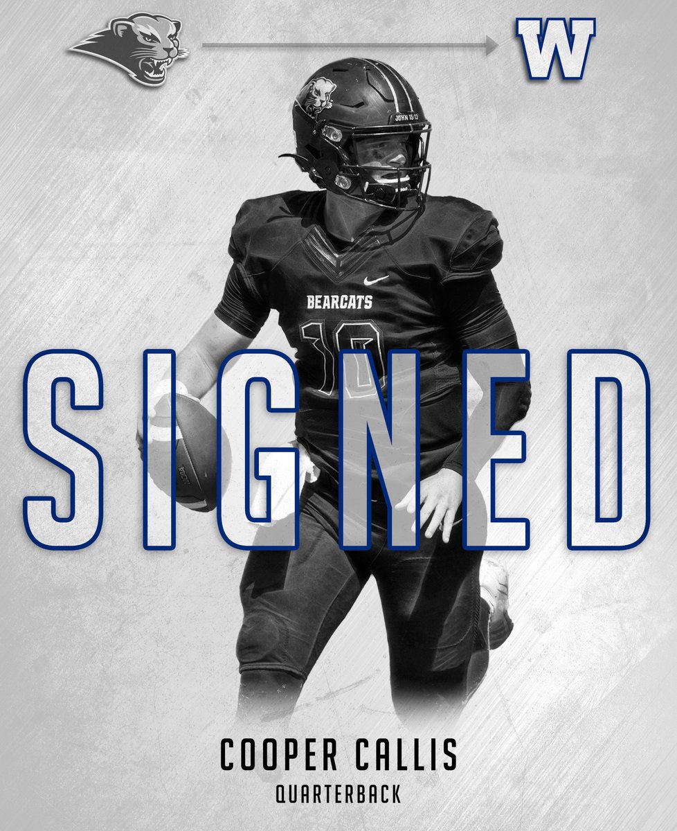 Signed, Sealed, Delivered!
Cooper Callis signs <a href="/CFL/">CFL</a> contract to play professionally for the Winnipeg Blue Bombers!
Bombers are getting a great leader and one of the most efficient passers in the country. Congrats Coop!
#RollCats #ForTheW