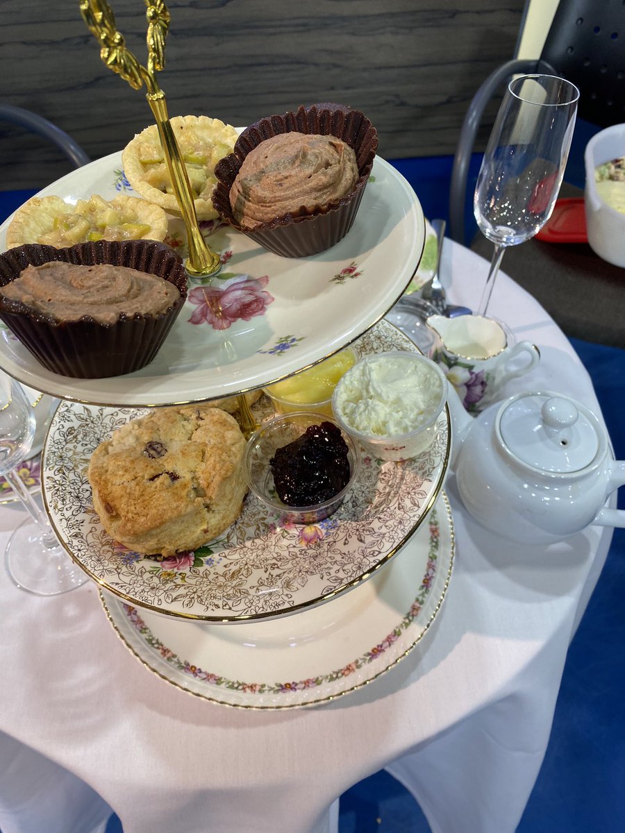 We’re learning how to set up a high tea today in advance of tomorrow’s coronation. We dive in to the dainties next on @CTVMorningWPG !