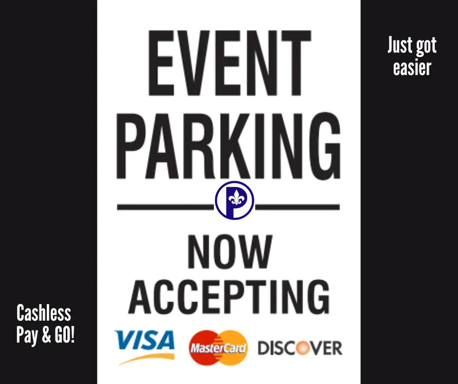 Going to your favorite events downtown just got easier as cashless pay starts TODAY! The City of St. Louis Treasurer’s Office &amp; ParkLouie want to help you get to your events even sooner! No more digging for dollars, cashless pay accepts all 3 major credit cards right on-site!