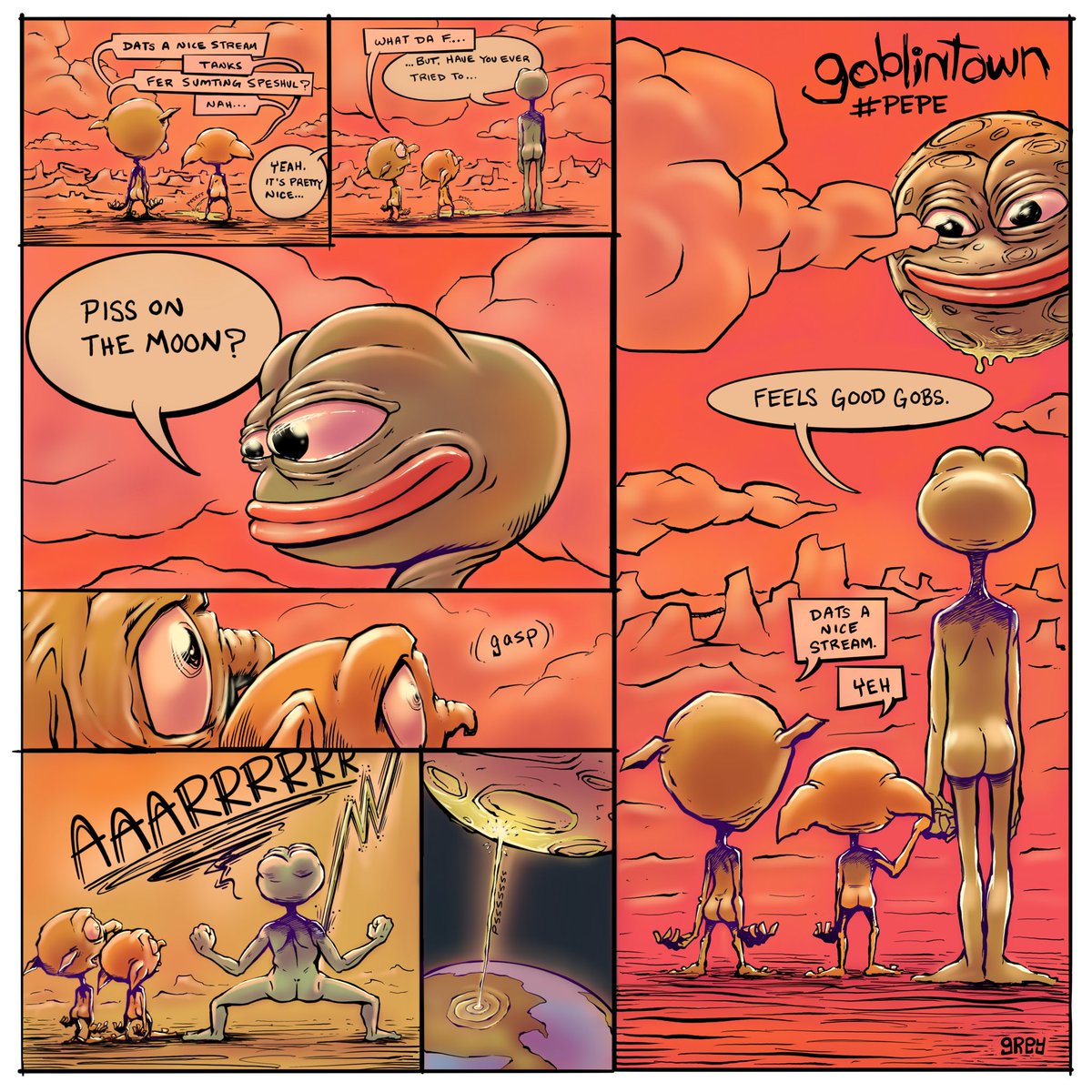 Feels good gobs. #PEPE