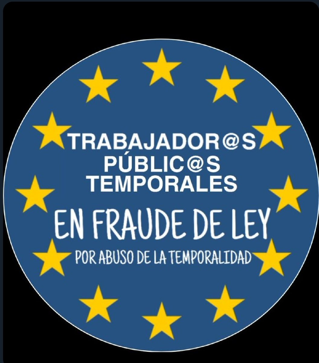 🫂🫂 Trabajadores públicos declarados por ⚖️ la justicia ⚖️ como contratados en fraude de ley por abuso de temporalidad en la administración pública...

📺 RUEGAN UN HUECO EN TV 📺 :

Para explicar que...

1. La solución que se ha dado AL ABUSO significa perpetuar el abuso de