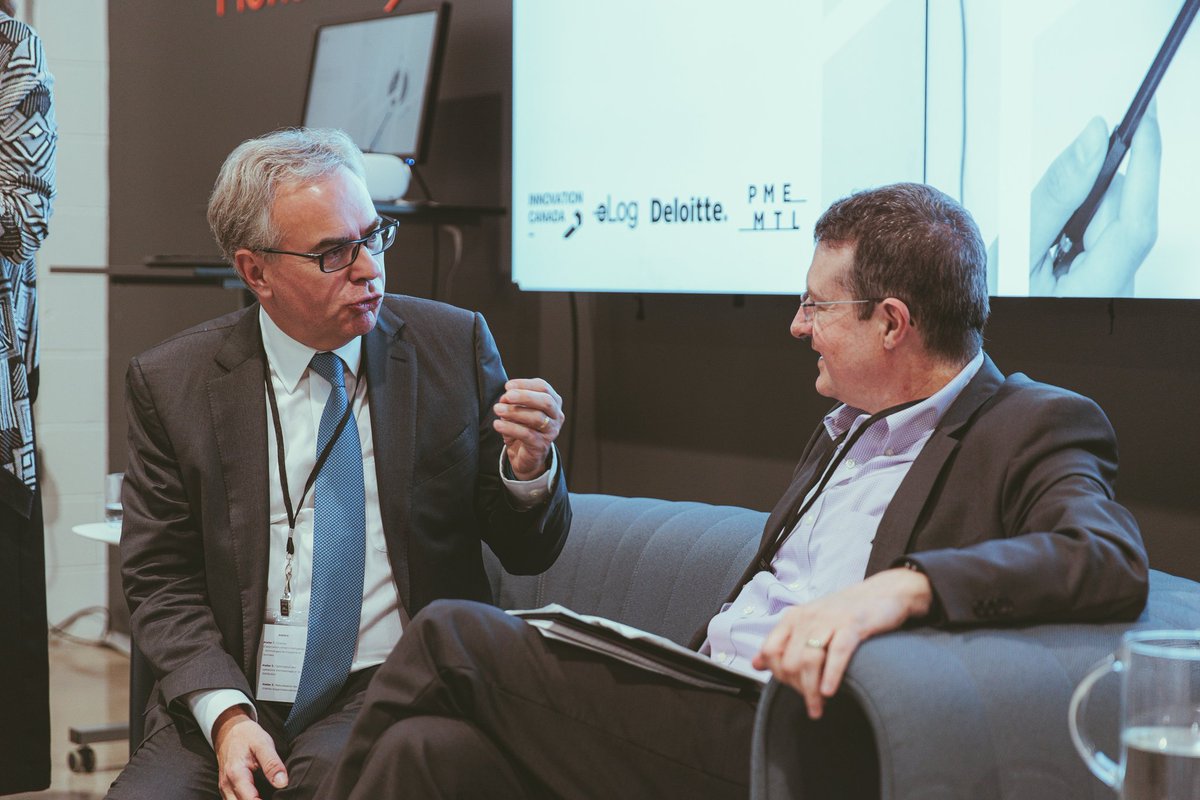 PME MTL (@pmemtl) on Twitter photo ➡️ Retour sur le Rendez-Vous Innovation de mardi dernier sur le thème de la logistique 🏭.
De belles discussions lors du panel avec <a href="/julienbillot/">Julien Billot</a> de <a href="/ScaleAICanada/">Scale AI</a>, Michel Girard de DRAKKAR Logistics et Stéphane Drouin de <a href="/InvestQuebec/">InvestissementQuébec</a>.
<a href="/CanInnovation/">Canadian Innovation</a> <a href="/DeloitteCanada/">Deloitte Canada</a> <a href="/bdc_ca/">BDC</a> ➡️ Retour sur le Rendez-Vous Innovation de mardi dernier sur le thème de la logistique 🏭.
De belles discussions lors du panel avec <a href="/julienbillot/">Julien Billot</a> de <a href="/ScaleAICanada/">Scale AI</a>, Michel Girard de DRAKKAR Logistics et Stéphane Drouin de <a href="/InvestQuebec/">InvestissementQuébec</a>.
<a href="/CanInnovation/">Canadian Innovation</a> <a href="/DeloitteCanada/">Deloitte Canada</a> <a href="/bdc_ca/">BDC</a>