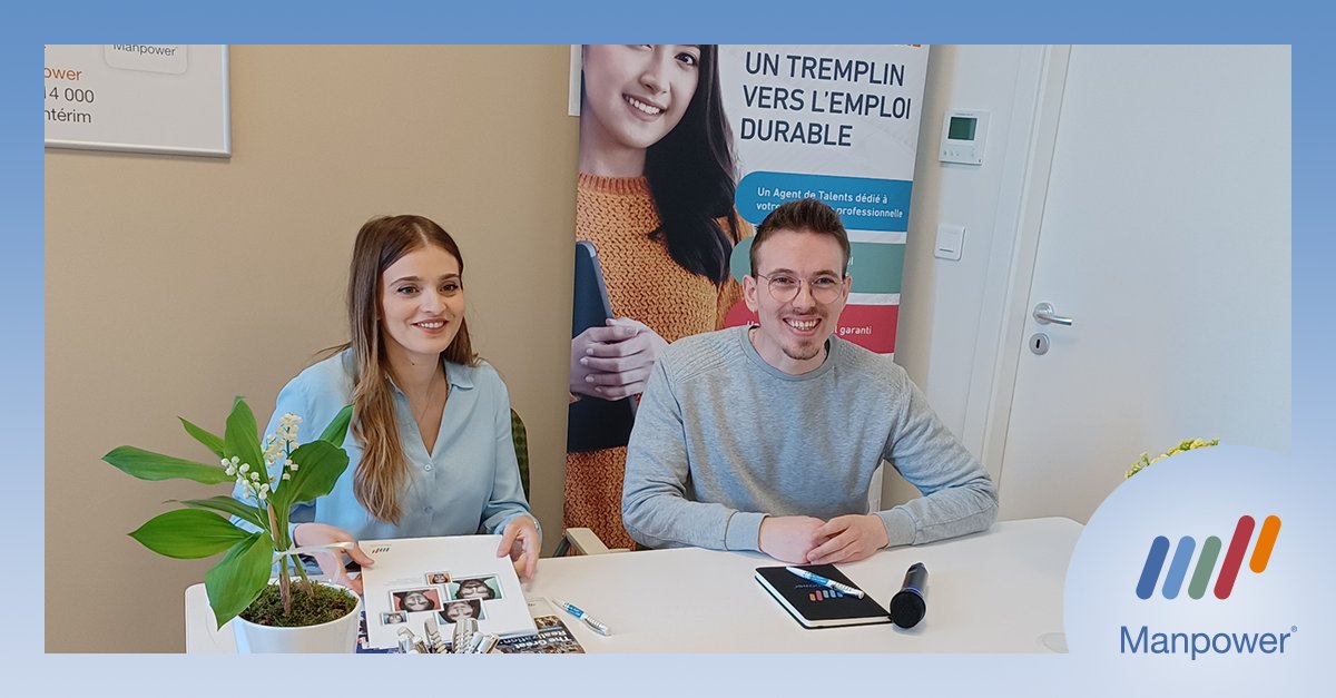 ManpowerFrance's tweet photo. 🔔 C'est hier qu'avait lieu la signature du 10.000e CDI-Intérimaire Manpower pour la région Nord, incarné par Mathieu, Talents #MyPath
👏 MERCI à nos équipes mobilisées pour assurer l'emploi, notamment au travers de ce contrat innovant qu'est le #CDII ➡️ https://t.co/Z7IY14HrVL https://t.co/52z5dvlBvc
