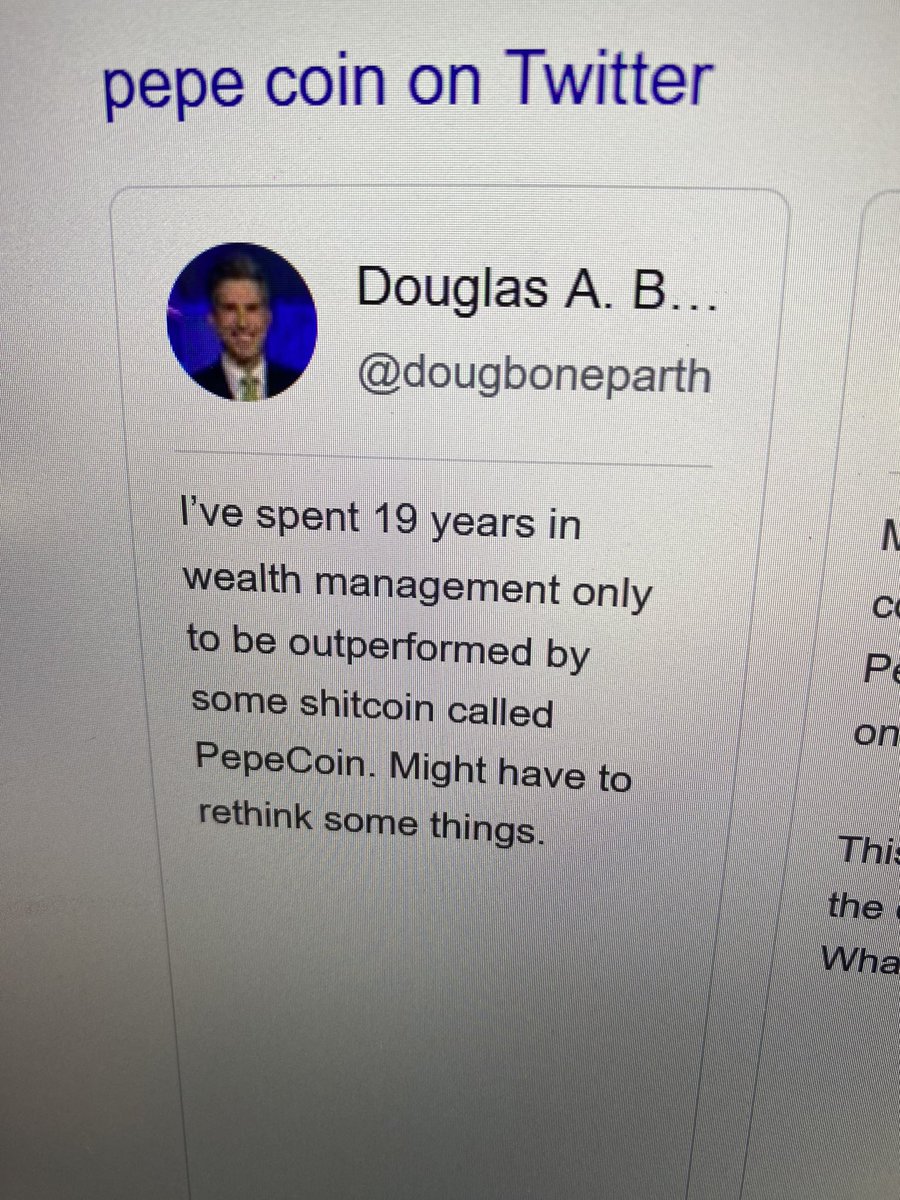 Lol max cope 😂 $pepe 🐸💚