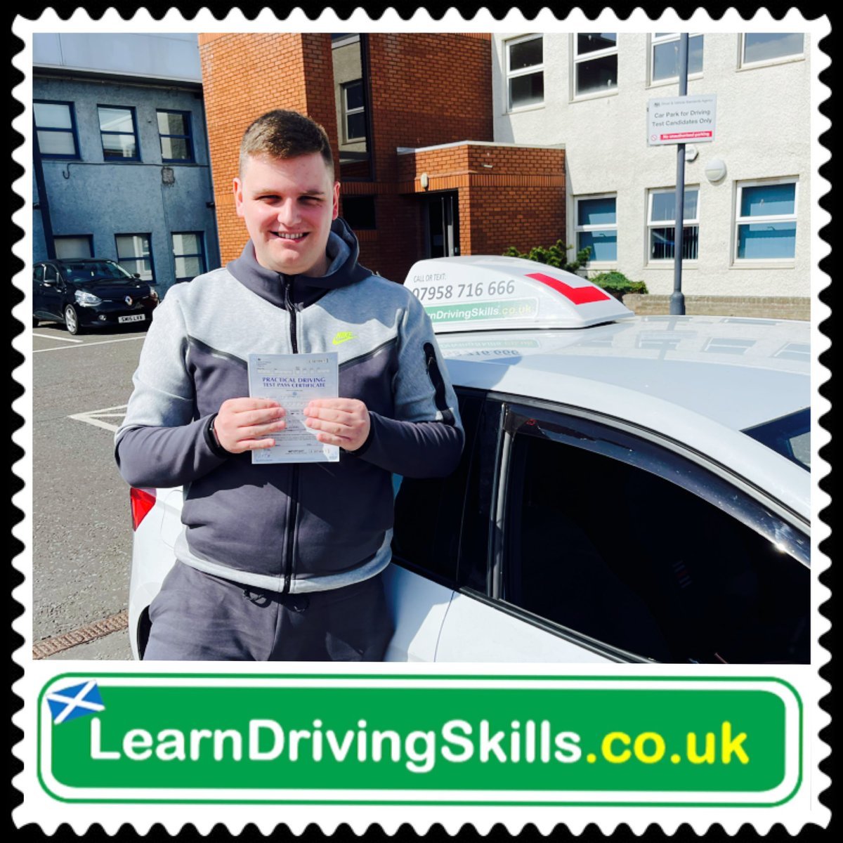 Well done to Keenan S in passing today.  
Great result 🚘👏🏻 👍🏻
#LearnDrivingSkills #firsttimepass