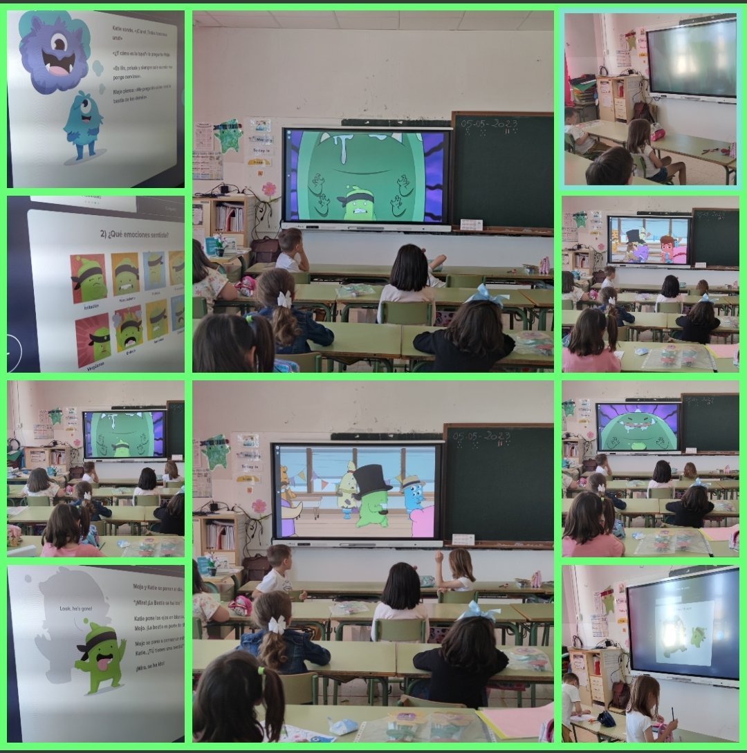 lm_yolanda's tweet image. 1A #cervantesalmagro y día de #BigIdeas para reconocer a nuestra &quot;bestia&quot; y &quot;ponerle cara&quot; ... de muchas formas y colores. Gracias @ClassDojo @ClassDojoES 💚