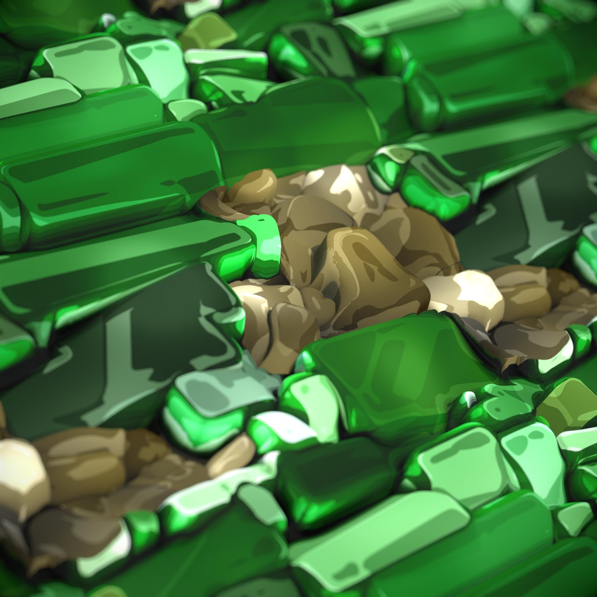 JuneauRouleau's tweet photo. I've created a stylized natural gemstones material. It is 100% made with Substance Designer and entirely customizable with color-based reflections. 

https://t.co/mNgK3mpQ7p
#art #SubstanceDesigner #3D #materials https://t.co/g1wMCTWYyZ
