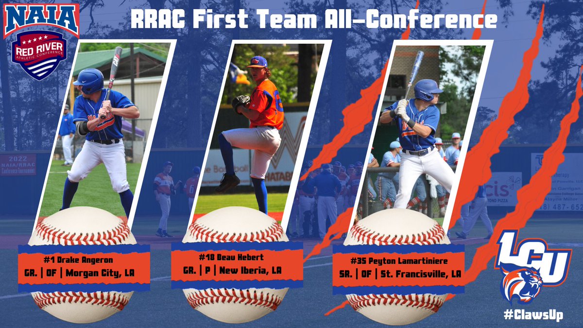 LCU_bsb's tweet photo. Congrats to our Wildcats for their  RRAC All-Conference Selections!

https://t.co/CvP0cX6aDm

#ClawsUp @RRACsports @LC_University @LCU_Wildcats 
@KALBSports https://t.co/5vobV3bU9g