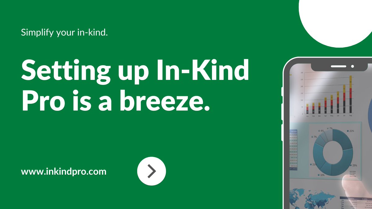inkindpro's tweet photo. Setting up In-Kind Pro is a breeze! Just enter the information you need to gather for your program - items other than name are optional - and send the generated QR code to your donor. Once they download the app, they can start documenting their donations right away!

#HeadStart https://t.co/xAIWJMC9O1