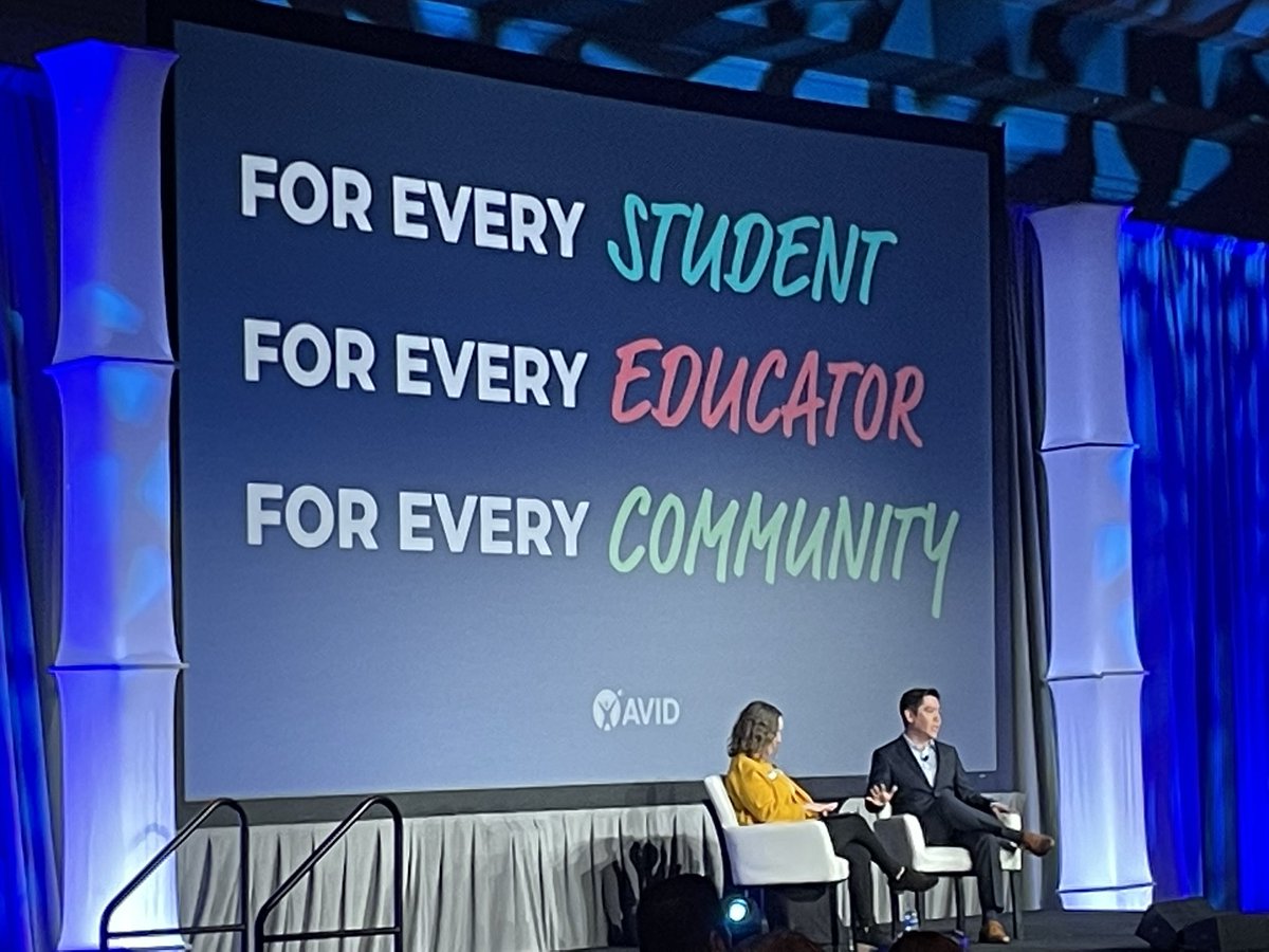 What a gift to be with 700 of the best educators in country. Thank you, Thuan Nguyen, AVID CEO, for welcoming AVID national staff developers this morning. Thank you for encouraging and reminding us of our North Star to better serve students.  #AVIDFamily #thisisavid