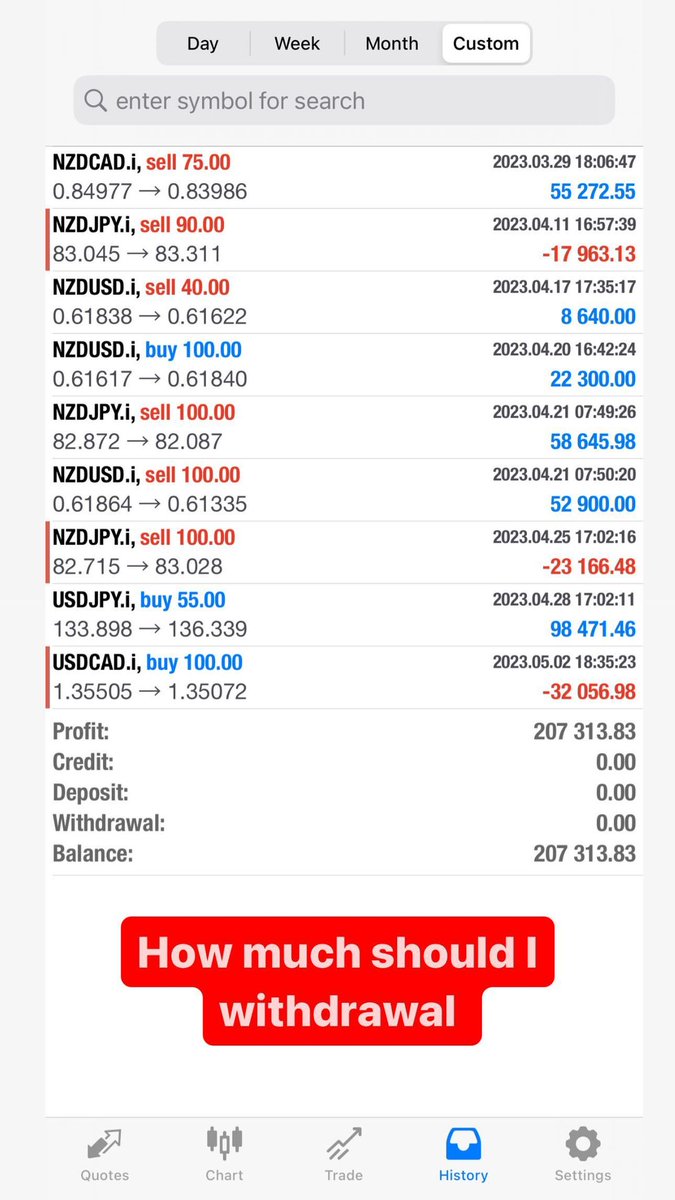 btc_master_fx's tweet photo. How much should I withdraw? https://t.co/II00ZW06rC