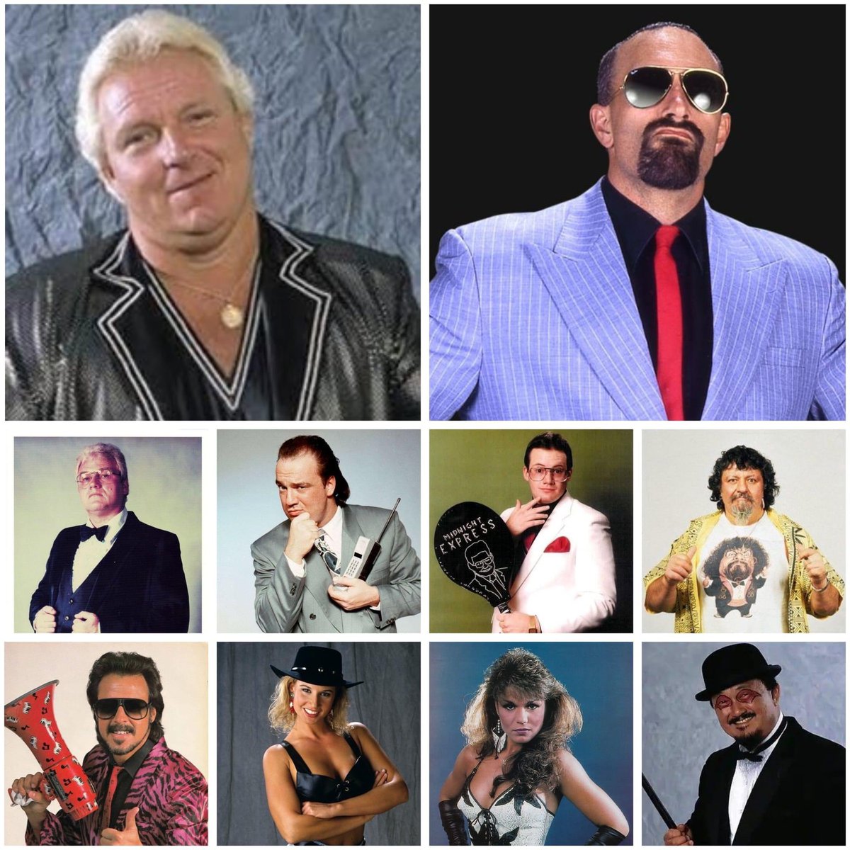 Wrestling from 80s/90s on Twitter "Who are the greatest managers of