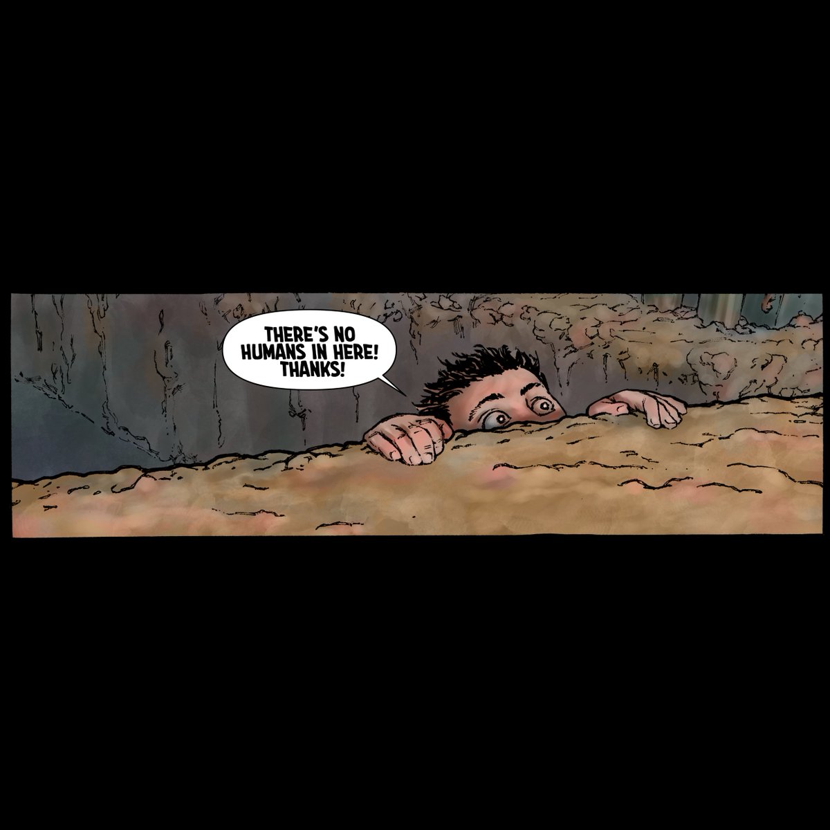 sourflesh's tweet photo. #horrorcomics #shelbyville #kingcast #silenthill #stephenking #comicart #strangerthings #traditionalink #clipstudiopaint #spider
Tomorrow then is the final page, and the day after that, Sunday I suppose, Iโll post the cover and a timelapse vid of its coloring process. https://t.co/vzuA2LgGXh