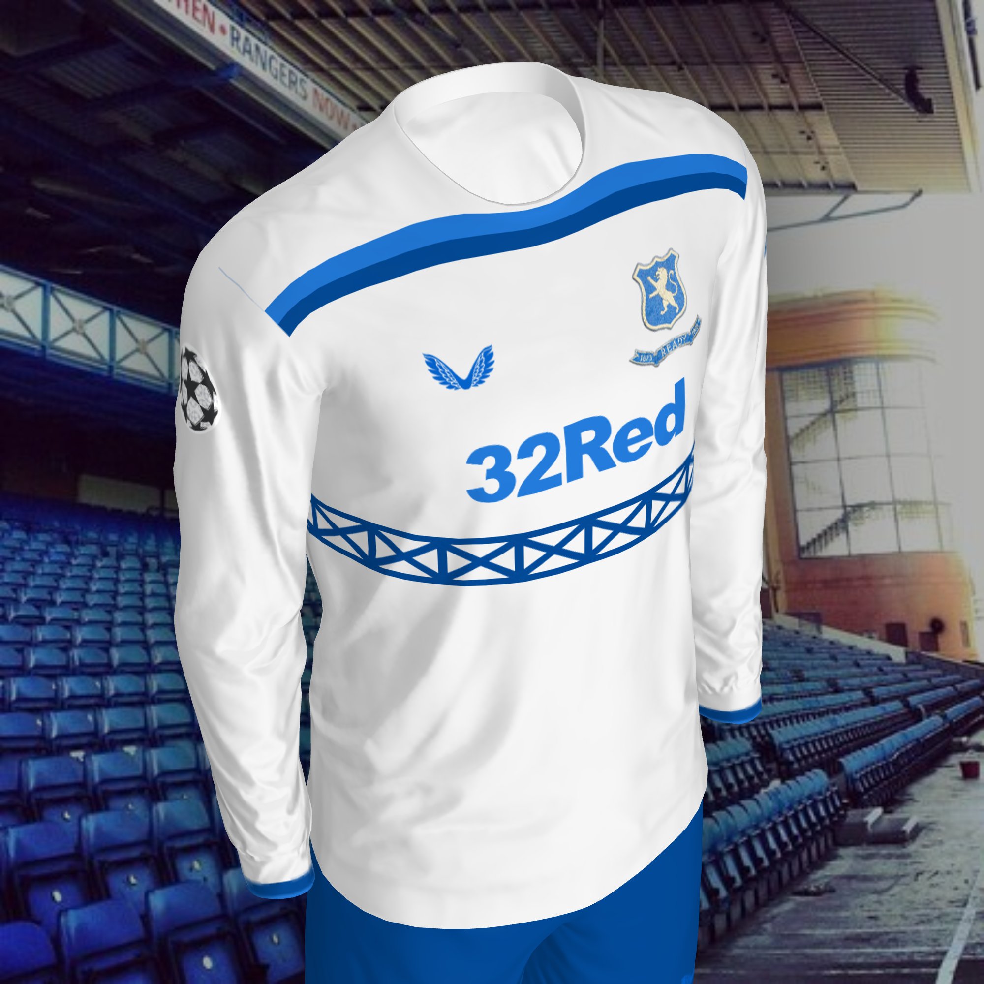 Rangers 2020-21 GK Away Kit