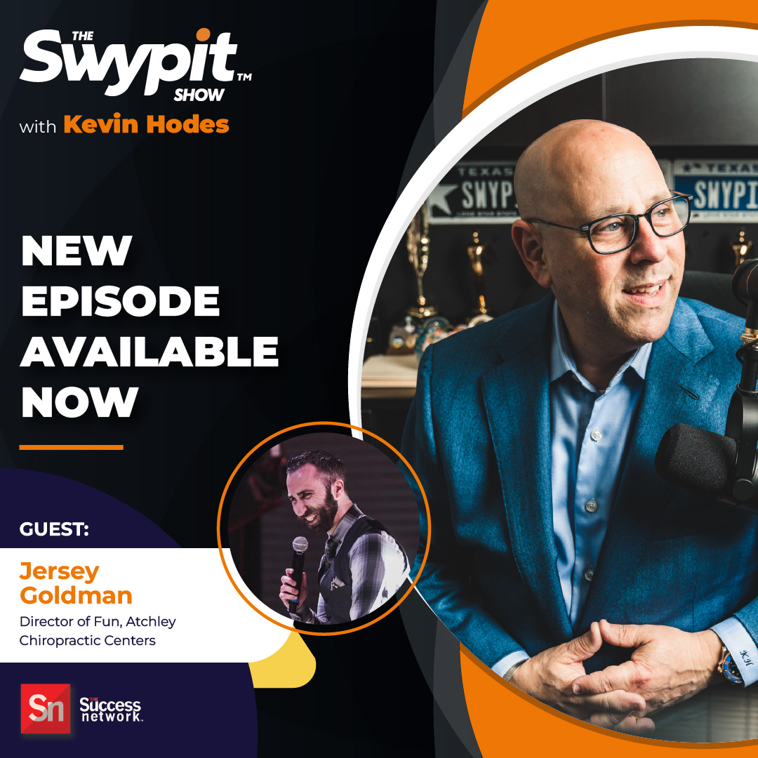 SWYPIT's tweet photo. We've released our latest installment of The Swypit Show, which you shouldn't miss! Jersey Goldman, Director of Fun at Atchley Chiropractic Centers, joined us for a deep dive into putting the "fun" back in business. 

Watch now:
https://t.co/t6LYdtitsj https://t.co/Lp9MWSdDlK