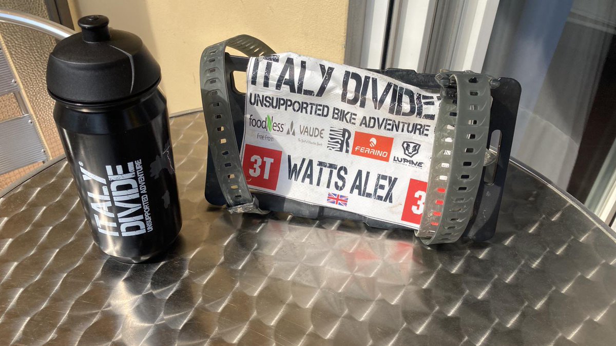 Team_JMC's tweet photo. Huge well done to Alex Watts for completing the Italy Divide! 1255km unsupported and stacks of climbing in just over 128 hours.  Bravo Alex 👏👏👏

#italydivide #teamjmc #ridejmc https://t.co/vefeUWfh84