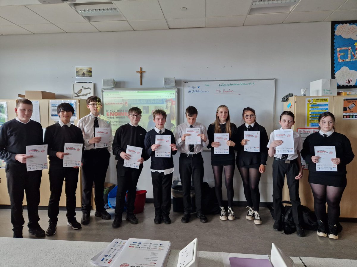 Massive congratulations to all our entires to the <a href="/Leadersaward/">Leaders Award</a>. Today they were presented their certificates from Mr Colligan. Thank you to <a href="/MrFlemingChem/">MrFleming</a> for organising and supporting the award.