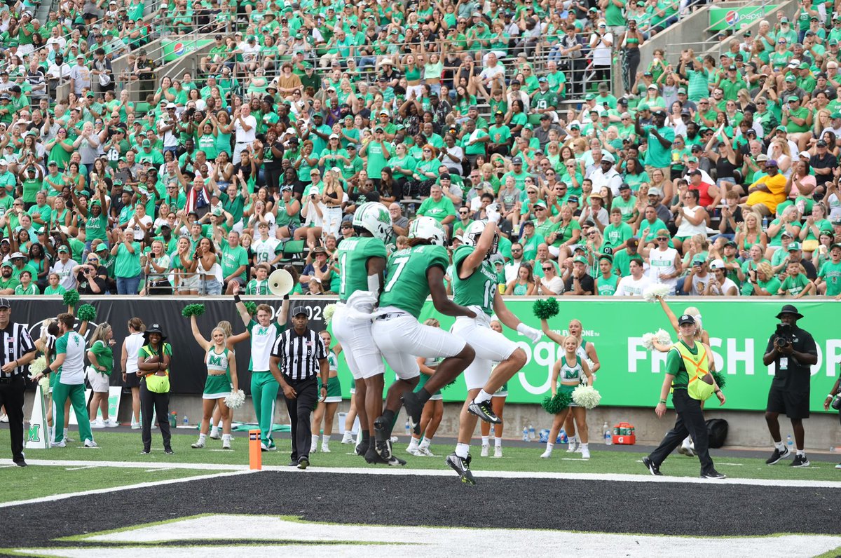 After a great phone call with @coach_semore I am very excited to have recieved an offer from the University of Marshall! @jeffbauer2 @CoachBradyWalz @AnkenyHawkFB