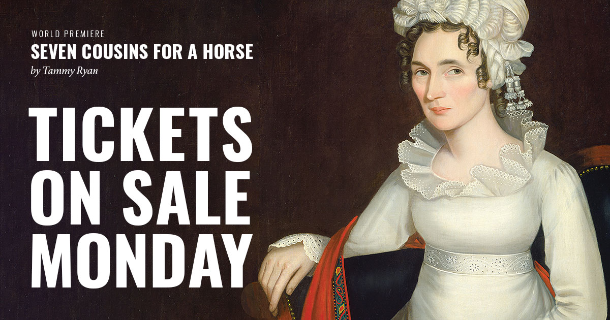The world premiere of “Seven Cousins for a Horse” by Tammy Ryan is on sale Monday. 10 performances only. Visit thrownstone.org/events at 10am for the best availability.
#RidgefieldCT #AmmiPhillips #worldpremiere #theater #ThrownStone