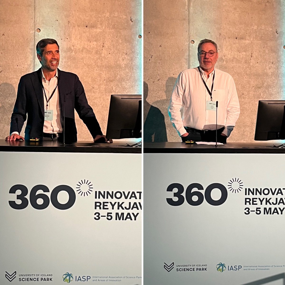 Closing remarks at #IASPreykjavik! Before heading to the technical tours (and testing Icelandic geothermal power at world famous <a href="/BlueLagoonIS/">Blue Lagoon Iceland</a> and <a href="/SkyLagoonIS/">Sky Lagoon Iceland</a>!) IASP CEO <a href="/lund_ebba/">Ebba Lund</a> shares info on upcoming events at @Technoport_Lux in September and <a href="/glasgowcityinno/">Glasgow City Innovation</a> in spring 2024