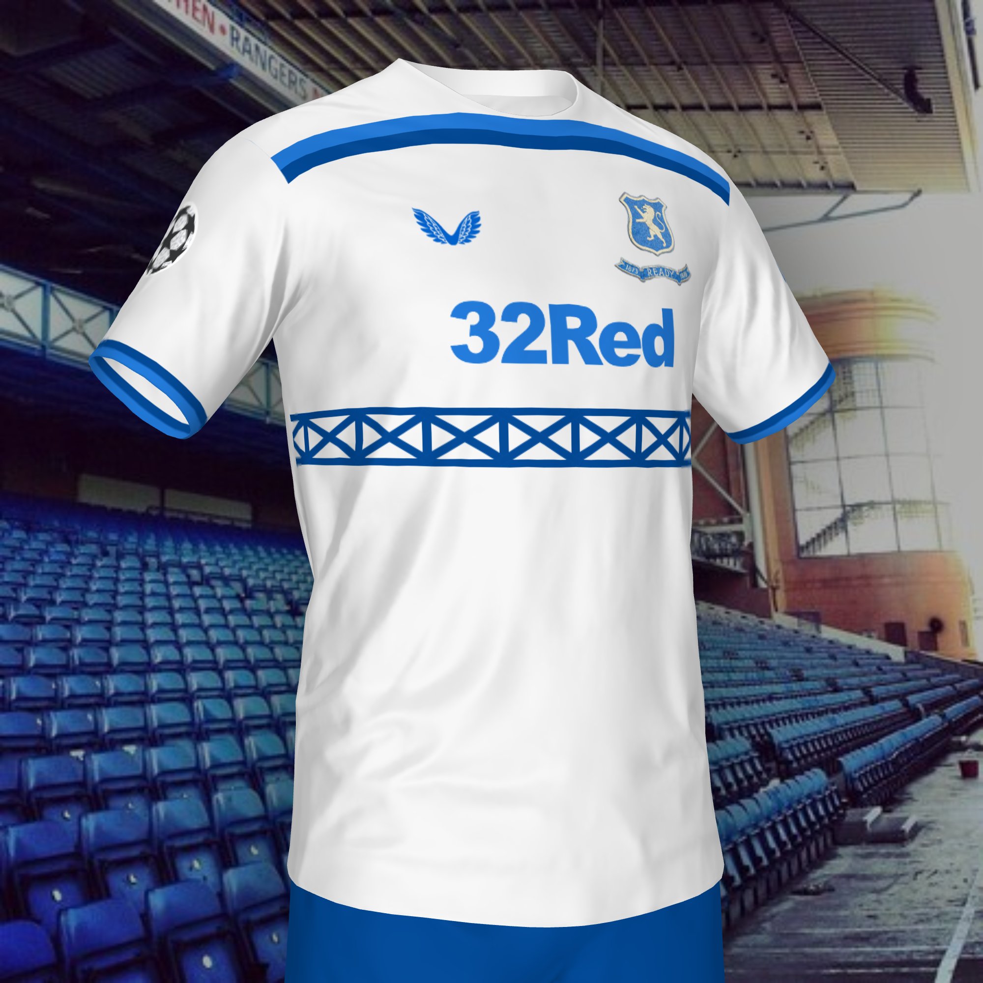 Rangers 2020-21 Home Kit