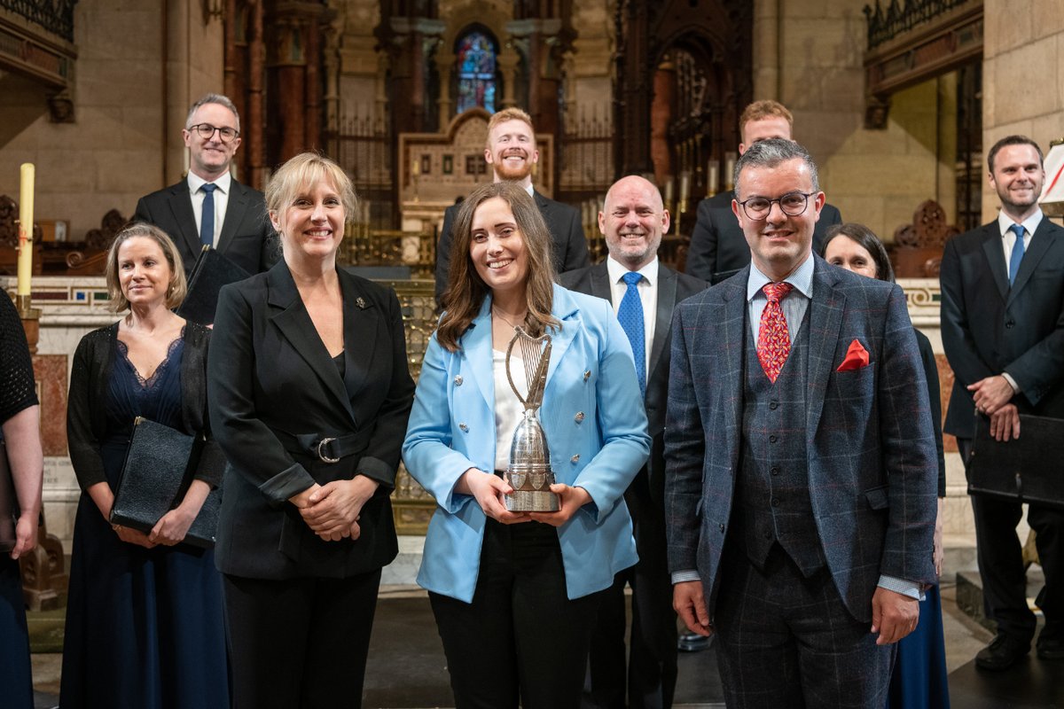 corkchoralfest's tweet photo. Last Friday, the beautiful voices of @ChamberChoirIre 🇮🇪 and Chamber Choir cc FREIA 🇫🇮 filled @SFB_Cork  with soul-stirring music. We were thrilled to witness the premiere of the winning piece of this year’s Seán Ó Riada Composition Competition by @LauraHeneghan99 👏 @sjeannin https://t.co/6NlRZvPf1K