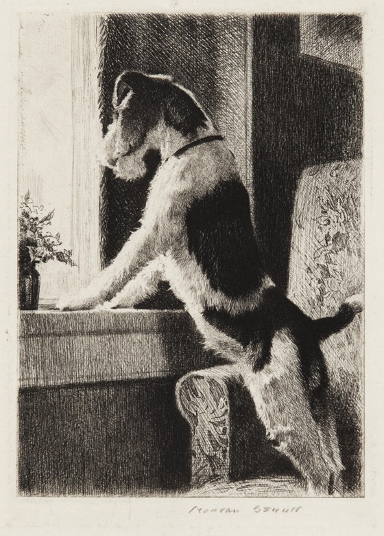 The end of the semester is approaching and what better piece to highlight this than the etching by Morgan Dennis titled “School’s Out”! 🏫 🐶

Selected by BUAM Social Media Intern, Christine Szafranski ’23

Morgan Dennis, School's Out, etching, gift of Gil and Deborah Williams