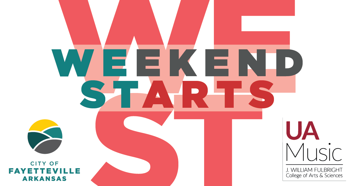 FYVgov's tweet photo. The rain won't block our shine this week! 😎 Make plans to be at today's Weekend Starts in the Lower Ramble! 

Held 5-7pm Fridays in the Fay Jones Woods, these FREE "compact creativity festivals" kick off the weekend with creativity and fun!

Learn more: https://t.co/RLBrvecPOe https://t.co/FFWDomCuuy