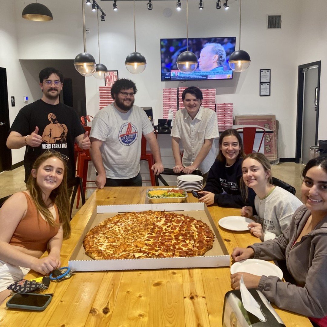 Last night we treated our student ambassadors to a night of bowling with pizza to follow 🎳🍕 we're sad the year is coming to an end but so grateful we had the chance to show our appreciation for all their hard work !
