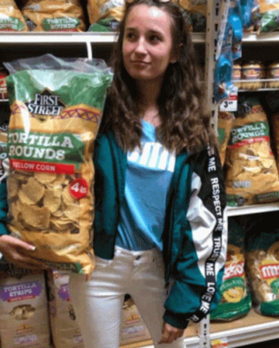 The only way to celebrate #CincoDeMayo: grabbing the largest bag of Americas’ favorite chips to snack on (and a little bit of guac and salsa of course)…