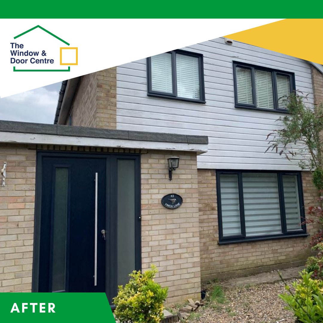 TWCHARROW's tweet image. Recent installation!

We helped to give this home a facelift with new anthracite grey pvc windows and a contemporary style composite door in blue.

#pvcwindows #homerenovation #curbappeal #compositedoor
#Rayners Lane #Harrow #Northolt #Ealing #Hanwell #Acton #Brentford