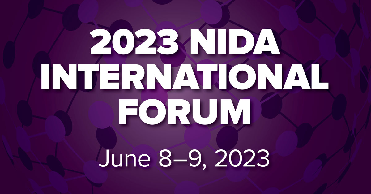 📣 Join the virtual 2023 NIDA International Forum, June 8-9. This meeting will feature presentations and 100+ posters on #addiction #research and #policy from experts around the world. 

No fee to register and open to all! 😀

🎫 issup.net/events/calenda…