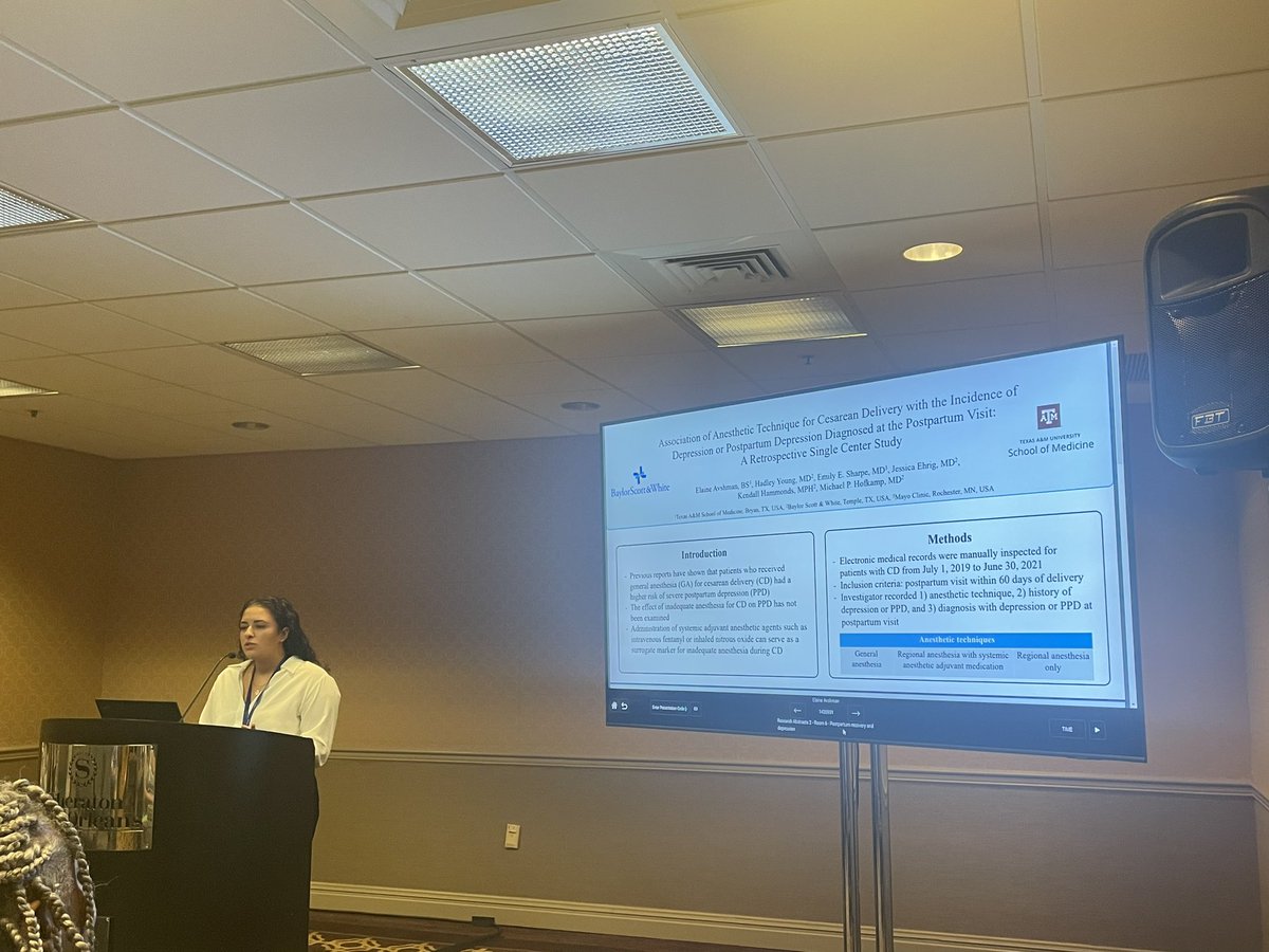 Congratulations to <a href="/elaineavshman/">Elaine Avshman</a> for leading this project! She is a rising <a href="/TAMUmedicine/">Texas A&M Naresh K. Vashisht College of Medicine</a> MS3 and is interested in pursuing OB/GYN and possibly MFM.