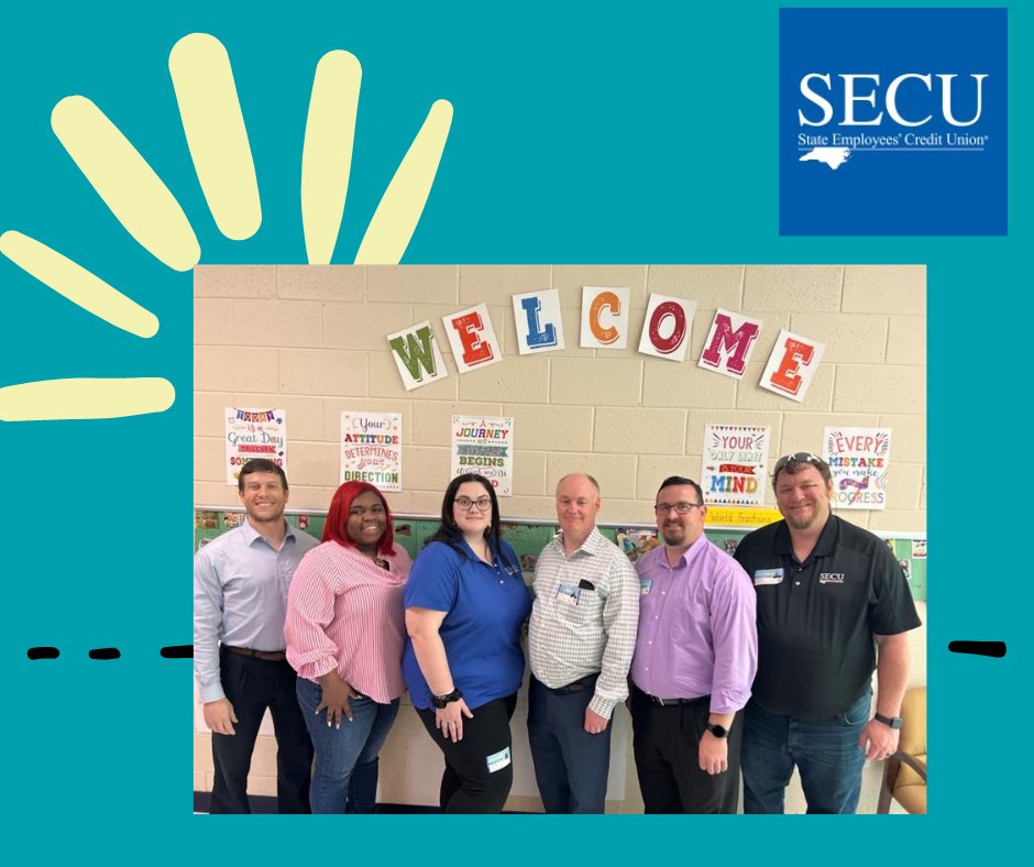 SECU volunteers joined us at Monroeton Elementary School for 3rd-grade programming! Thank you SECU!