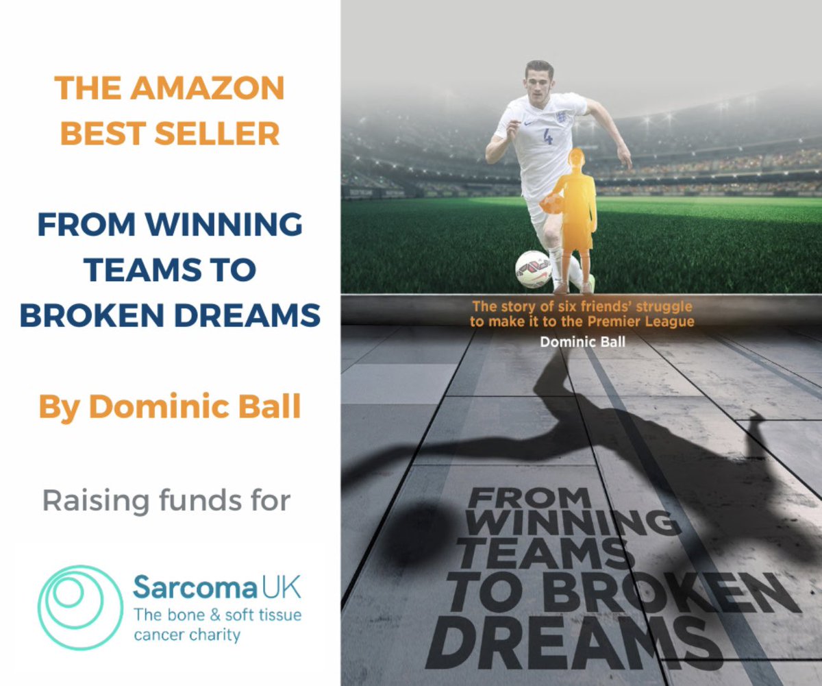 The books 1st year anniversary 📚 I’ve been blown away by the support and by the number of books sold which helped to make it an Amazon bestseller. We have raised money for a great cause @Sarcoma_UK and that continued support is massively appreciated 🙌