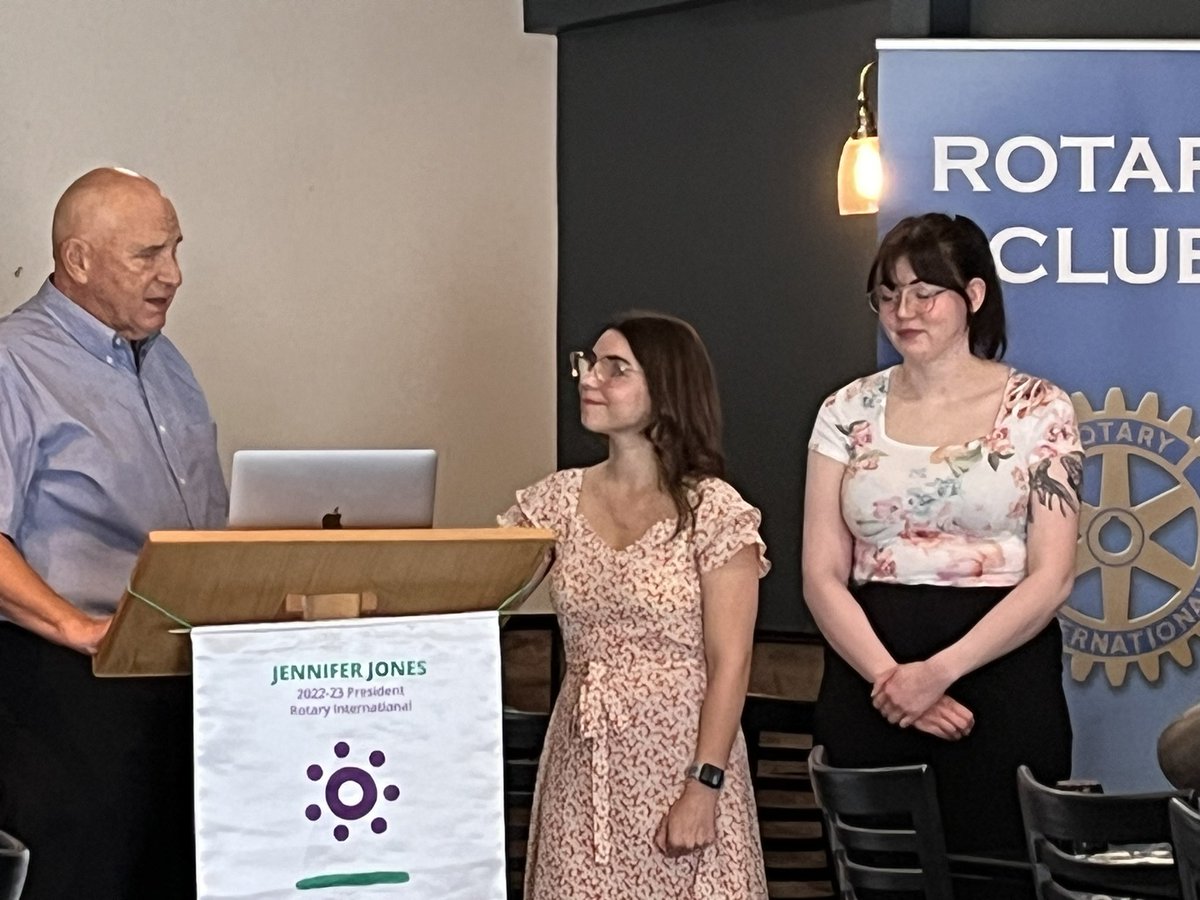 ParkRotary's tweet photo. Bob, Abigail, Brittany thank you for speaking to us today about Inclusion Alberta employing neurodiverse people who want to work. https://t.co/v6TejiEeLA