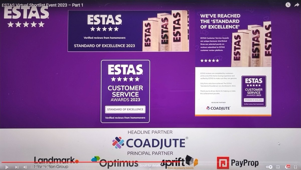 fifeproperties's tweet image. We've done it again. Shortlisted for Estate Agent of the year and Letting Agent of the year at #theestas
The only awards voted by your customers.

#ServiceMatters #NoOrdinaryEstateAgents #OutstandingResults #FifeProperties