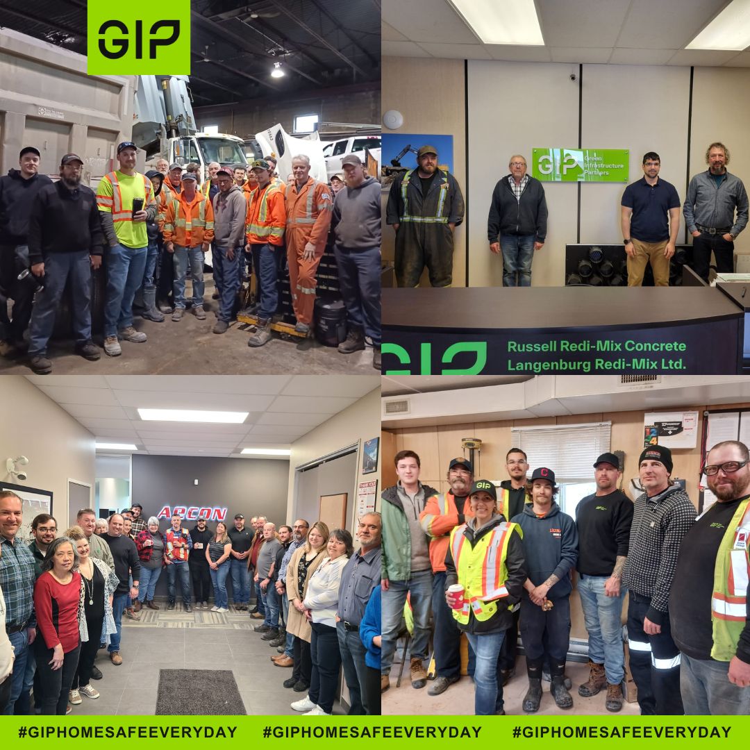 Ravis d’accueillir les nouveaux membres de la famille GIP dans le cadre de la campagne #GIPHomeSafeEveryday. Merci à notre président et chef de la direction, Christian Dover, d’avoir pris l’initiative de rapprocher nos deux entreprises et d’être un champion de la sécurité. #GIP