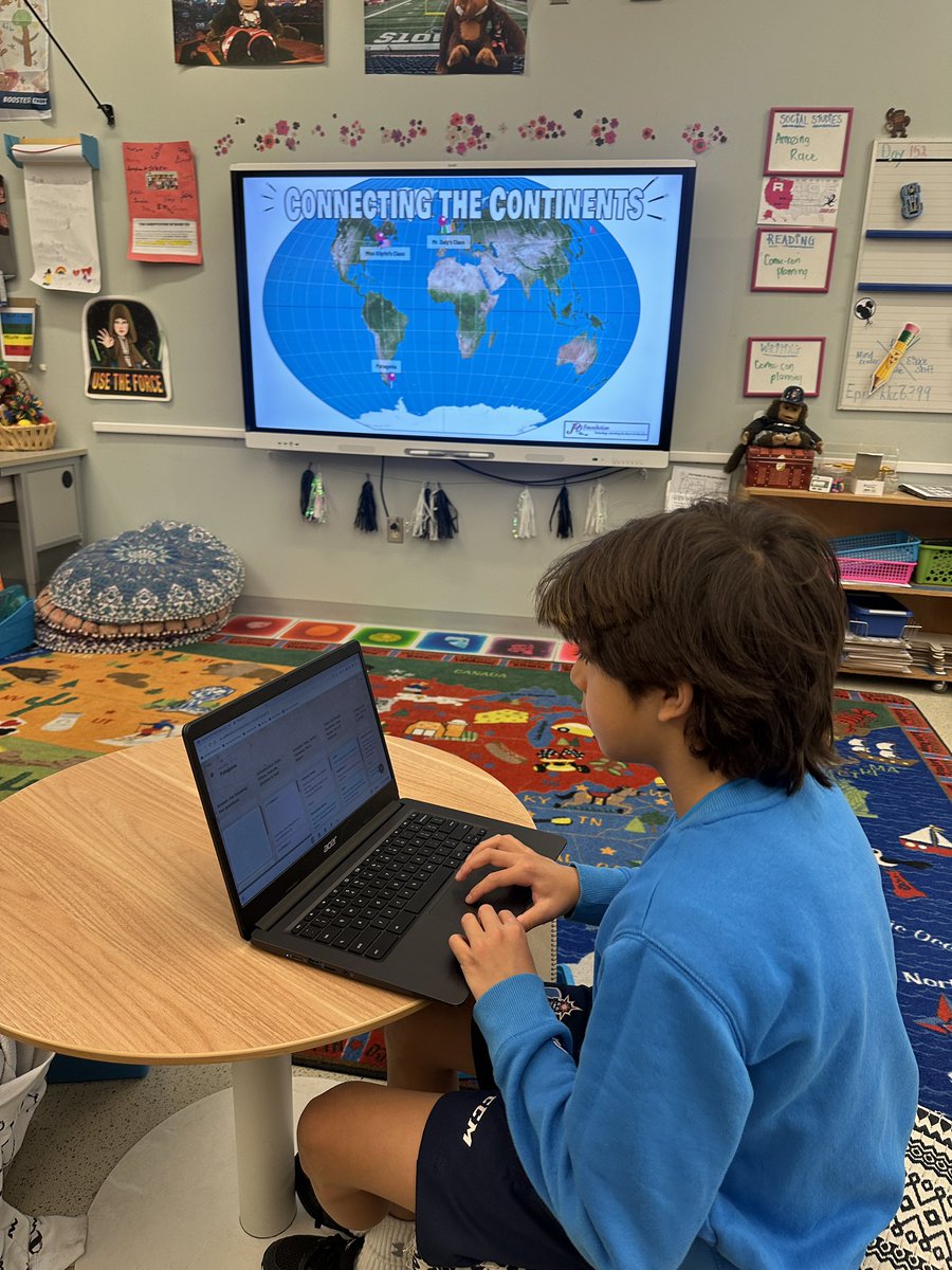 missklipfel's tweet image. Today we began connecting the continents with our @JDOFoundation partner class in Ireland in preparation for my @NatGeoEducation &amp;amp; @LindbladExp expedition to #patagonia 🌍 Check out what we are curious about: tinyurl.com/klipfelpatagon… #educatorexplorer #2023GTF #connectingfurther