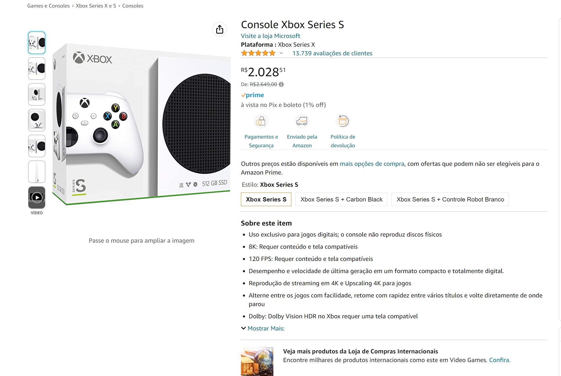Kodai Young ➡️↘️⬇️↙️⬅️➡️ + ✊ on Twitter: "@Xbox @Seagate Can we get it from  an oficial source here in brazil instead of beying scammed? Series S is  huge here but it's almost