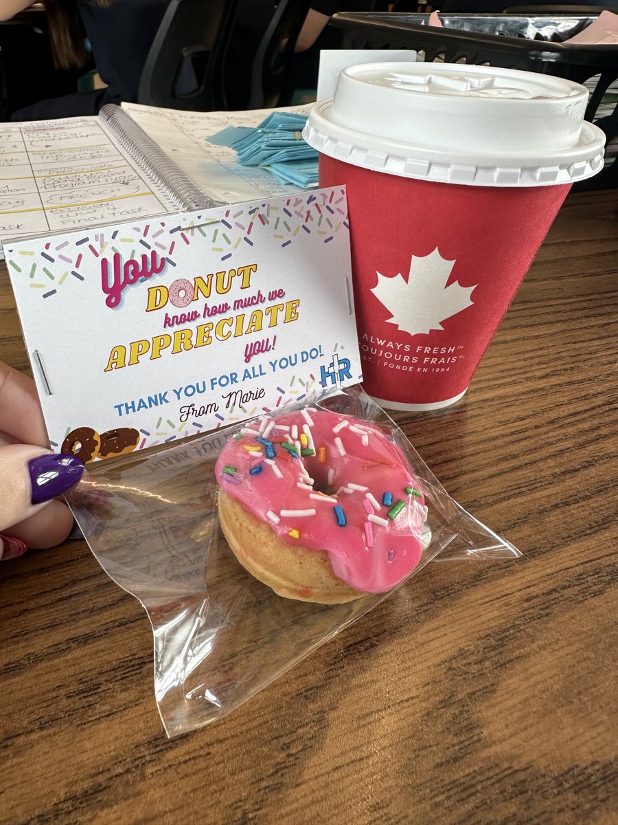 MissBelmonte25's tweet photo. #StaffAppreciationDay at ⁦@HolyRosaryM⁩ brought to us by our own incredible barista ⁦@marie_murad⁩ 🙌🏼 ☕️💙 #WeAreHRM #Unstoppable https://t.co/LwxN3rrqag