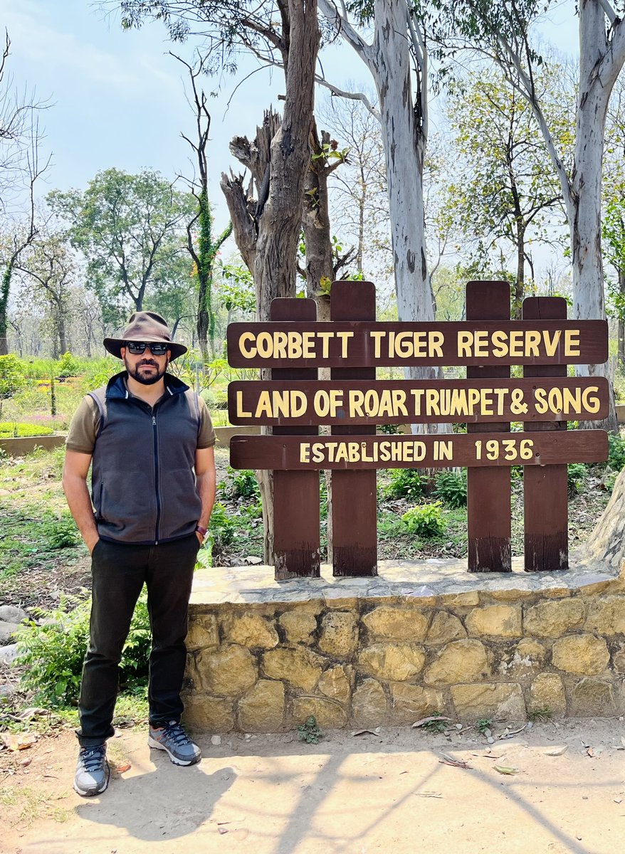 Land of Roar, Trumpet and Song. 
#fieldvisit #Corbett #DhelaZone