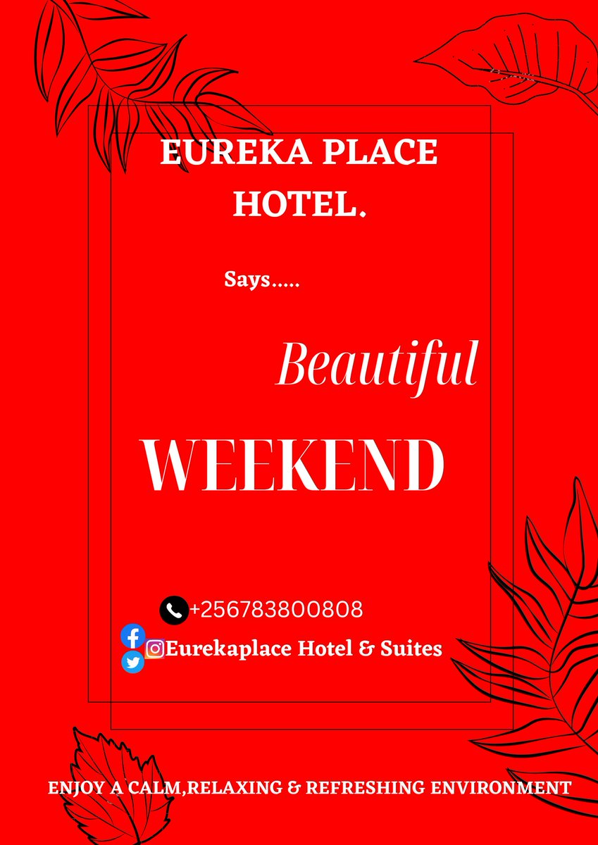 eurekaplace_'s tweet image. The weekend is here , Eureka Place is all you need for your peace of mind. .... Your Home away from home.....
#Beautifulweekend #Eurekaplace