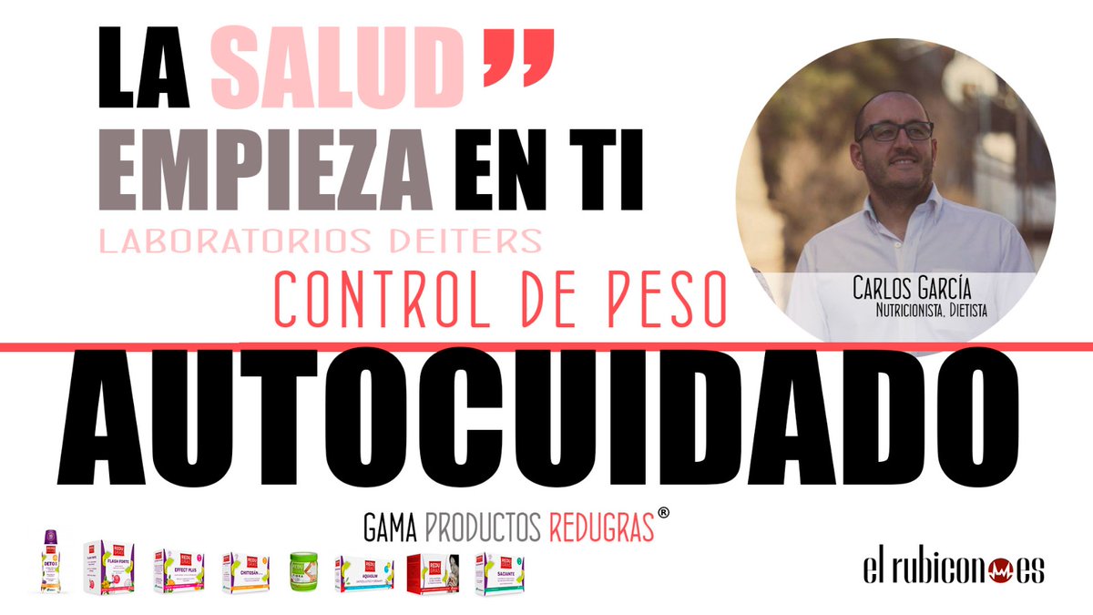 No existen milagros ni dietas mágicas… pero si podemos cuidarnos y con la gama de productos Redugras de laboratorios Deiters podemos lograr grandes resultados… hablamos con Carlos García, nutricionista
👇👇👇👇👇👇
elrubicon.es/audio/6-autocu…