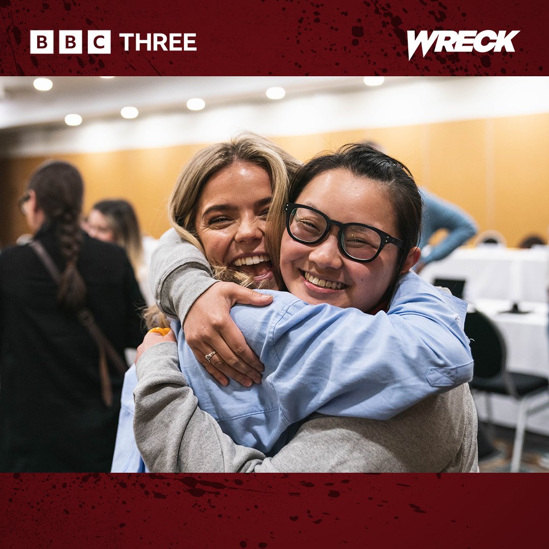 bbcthree's tweet photo. Just losing our minds while we wait for #WreckBBC S2 😍  

Oscar hurry back, the crew need Jamie asap! 📃🙏  

#BBCThree #Wreck @wreckhq https://t.co/g1A271pIiB